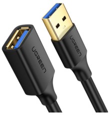 Дата кабель USB 3.0 AM/AF 0.5m US129 black Ugreen (30125)
