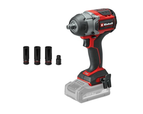 Гайковерт Einhell Professional TP-CW 18/750-C Li BL - Solo 18V, безщітковий, 750Нм 0-2200об/хв, 1.78кг (без АКБ та (4510065)