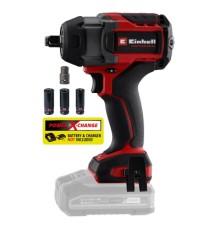Гайковерт Einhell Professional TP-CW 18/750-C Li BL - Solo 18V, безщітковий, 750Нм 0-2200об/хв, 1.78кг (без АКБ та (4510065)