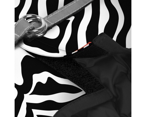 Шлея для собак WAUDOG Clothes м'яка з QR адресником 