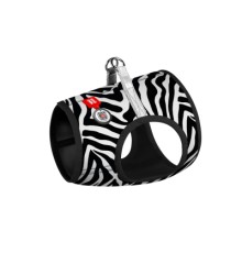 Шлея для собак WAUDOG Clothes м'яка з QR адресником 