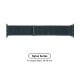 Ремінець до смарт-годинника Armorstandart Nylon Band для Apple Watch 42 (Series 11-10)/41/40/38 Pine Green (ARM56842)
