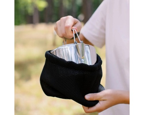 Чайник туристичний Tribe Kettle 1,2 л сталевий (T-FI-0010-metal)