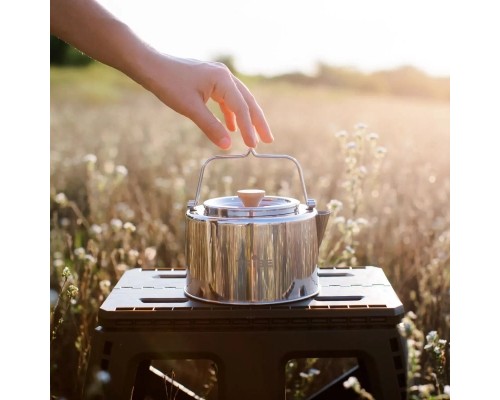 Чайник туристичний Tribe Kettle 1,2 л сталевий (T-FI-0010-metal)
