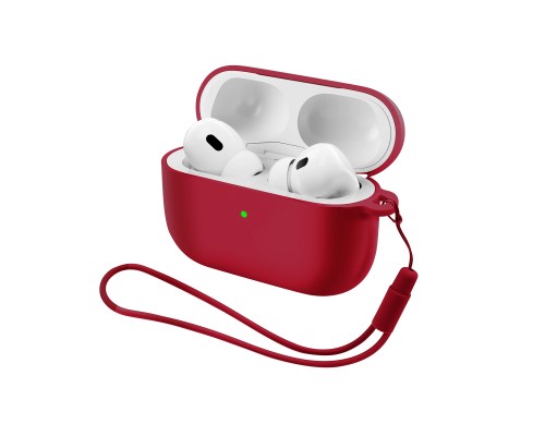 Чохол для навушників Armorstandart Silicone Case для Apple Airpods Pro 3 Wine Red (ARM88302)