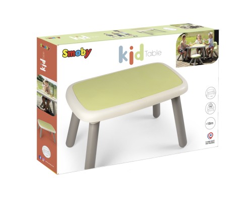 Дитячий стіл Smoby Life зелено-сірий (7600880408)