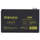 Батарея до ДБЖ Gemix LP 12В 9Ач (LP12-9) 