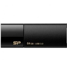 USB флеш накопичувач Silicon Power 64Gb BLAZE B05 Black USB3.0 (SP064GBUF3B05V1K)