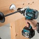 Шуруповерт Makita LXT, 3Аг х 3шт, кейс, 115/60 Нм (DDF481RFE3)