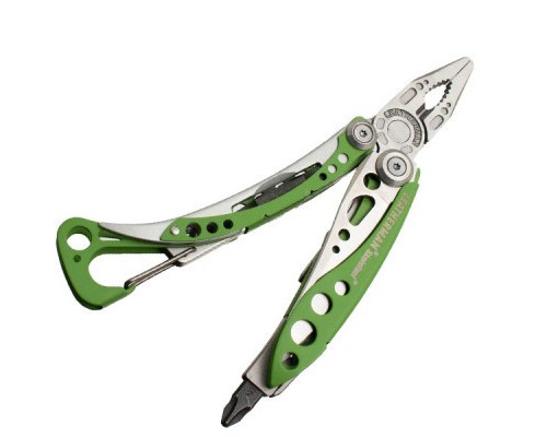 Мультитул Leatherman Skeletool - MOSS GREEN, картонная коробка (832208)