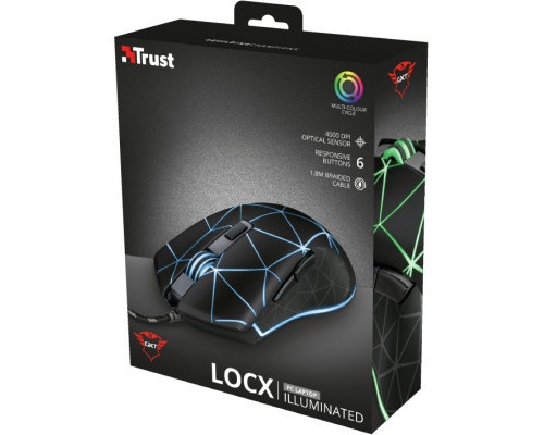 Мишка Trust GXT 133 Locx Black (22988)