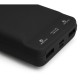 Батарея універсальна Vinga 20000 mAh QC3.0 Display soft touch black (VPB2QLSBK) 