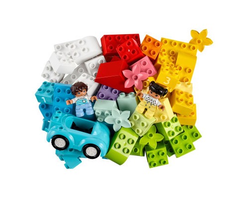 Конструктор LEGO DUPLO Classic Коробка з кубиками 65 деталей (10913)