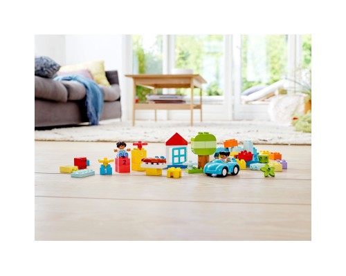 Конструктор LEGO DUPLO Classic Коробка з кубиками 65 деталей (10913)