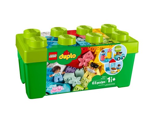 Конструктор LEGO DUPLO Classic Коробка з кубиками 65 деталей (10913)