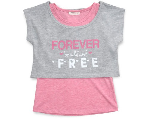 Набір дитячого одягу Breeze FOREVER (14586-164G-pink)