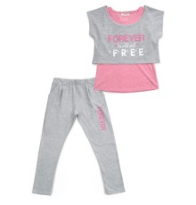 Набір дитячого одягу Breeze FOREVER (14586-164G-pink)