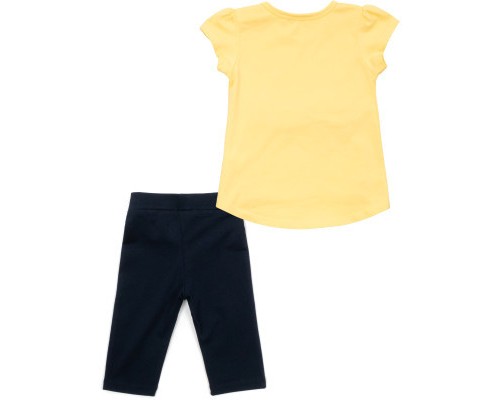 Футболка дитяча Breeze з фламінго і капрі (13490-104G-yellow)