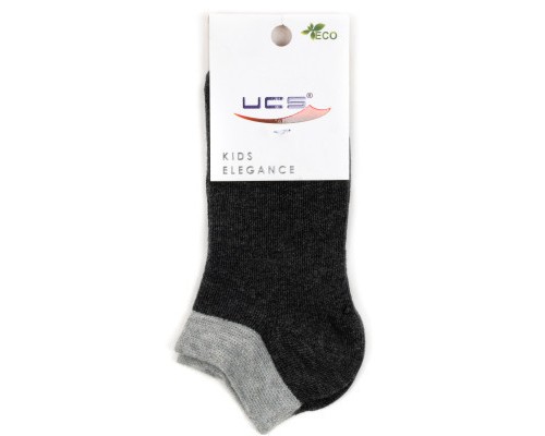 Шкарпетки дитячі UCS Socks короткі (M0C0201-0091-11B-darkgray)