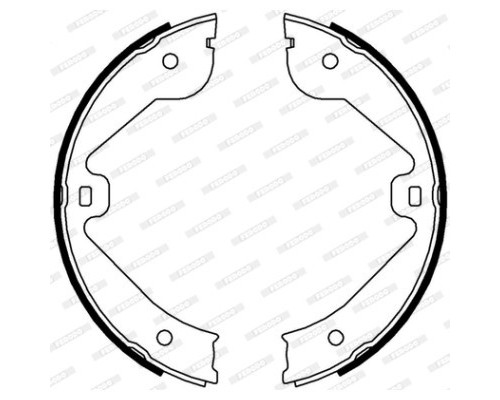 Гальмівні колодки FERODO FSB4000