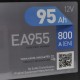 Акумулятор автомобільний EXIDE PREMIUM 95A (EA955)