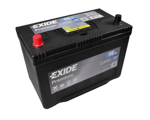 Акумулятор автомобільний EXIDE PREMIUM 95A (EA955)