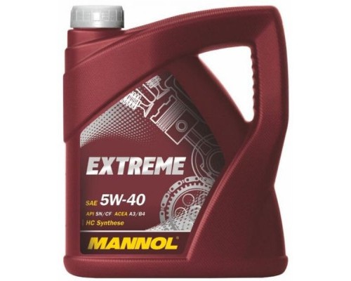 Моторна олива Mannol Extreme 5w40 4л (MANNOL 5w40 4л)