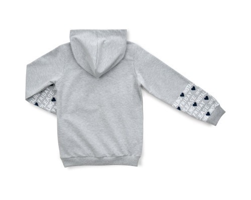 Кофта дитяча Breeze худі (16595-134G-gray)
