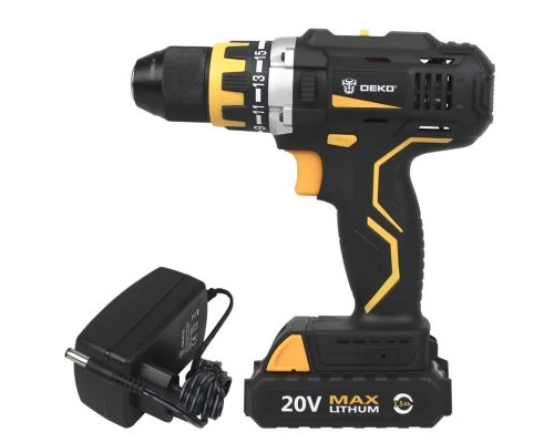 Шуруповерт Deko GCD20DU2A