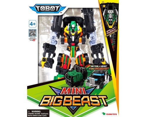 Трансформер Tobot Детективи Галактики міні Біг Біст (301101)