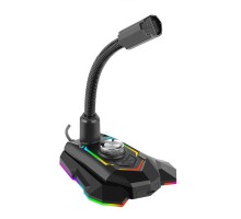 Мікрофон Marvo MIC-05 Multi-LED USB (MIC-05)