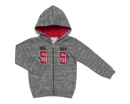 Спортивний костюм дитячий Breeze з капюшоном (9672-110B-gray)
