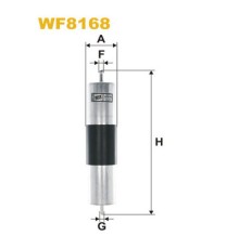 Фільтр паливний Wixfiltron WF8168
