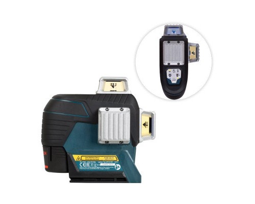 Лазерний нівелір Bosch GLL 3-80 C +LR7 +BM1, 12В, L-Boxx (0.601.063.R05)