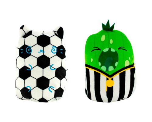 М'яка іграшка Cats vs Pickles 2 в 1 – Котик та огірок Футбол (CVP2200-2) М'яка іграшка Cats vs Pickles 2 в 1 – Котик та огірок Футбол (CVP2200-2)