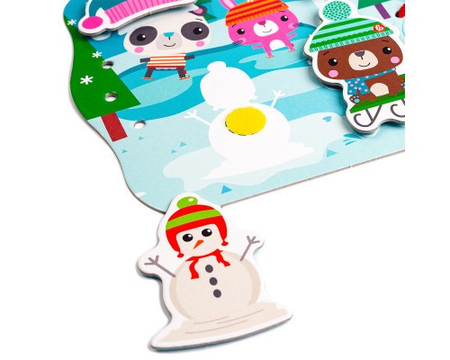 Розвиваюча іграшка Vladi Toys Гра-шнурівка Fisher Price Пори року (укр) (VT5303-25)