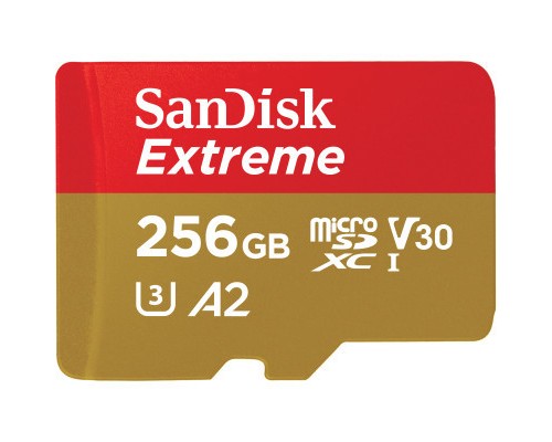 Карта пам'яті SanDisk 256GB microSD class 10 UHS-I U3 Extreme (SDSQXAV-256G-GN6MN) Карта пам'яті SanDisk 256GB microSD class 10 UHS-I U3 Extreme (SDSQXAV-256G-GN6MN)