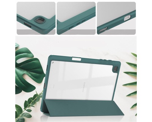 Чохол до планшета BeCover Soft Edge Pencil Mount Samsung Galaxy Tab S6 Lite 10.4 P610/P613/P615/P619 Dark Green (708353)