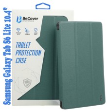 Чохол до планшета BeCover Soft Edge Pencil Mount Samsung Galaxy Tab S6 Lite 10.4 P610/P613/P615/P619 Dark Green (708353)