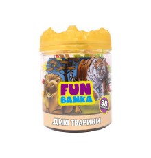 Ігровий набір Fun Banka Дикі тварини (320385-UA)