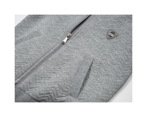 Кофта дитяча Breeze на блискавці (18292-110B-gray)