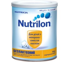 Дитяча суміш Nutrilon Безлактозний 400 г (8712400745291)