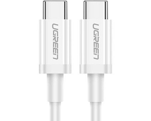 Дата кабель USB-C to USB-C 1.5m US264 18W ABS Cover White Ugreen (60519)