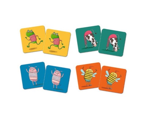 Настільна гра Trefl Мемо Класичні. Рухайся та грай (Memos Classic&plus. Move and play) (02271)