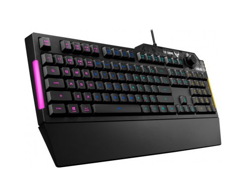 Клавіатура ASUS TUF Gaming K1 USB UA Black (90MP01X0-BKMA00)