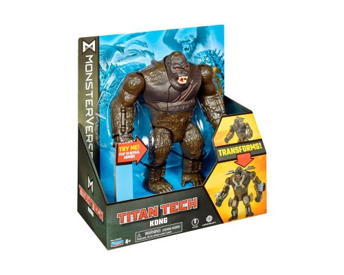 Фігурка Godzilla vs. Kong Titan Tech Конг 20 см (34932) Фігурка Godzilla vs. Kong Titan Tech Конг 20 см (34932)