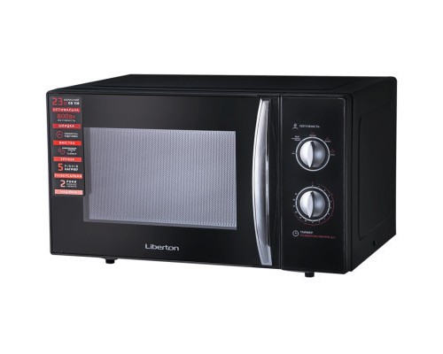 Мікрохвильова піч Liberton LMW-2380 М Black