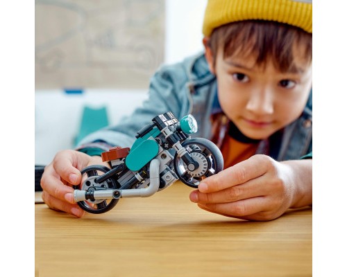 Конструктор LEGO Creator Вінтажний мотоцикл 128 деталей (31135)