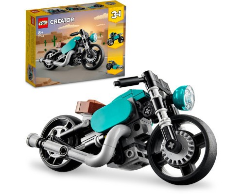 Конструктор LEGO Creator Вінтажний мотоцикл 128 деталей (31135)