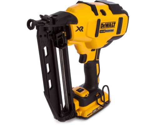 Цвяхозабивач DeWALT 18В, діаметр/довжина цвяха 1.25/54 мм, 2 АКБ, ЗП, кейс (DCN660D2)